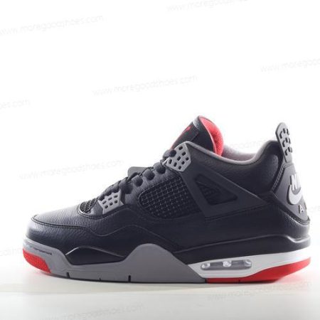 Cheap Shoes Nike Air Jordan 4 Retro ‘Black Red’ BQ7669-006