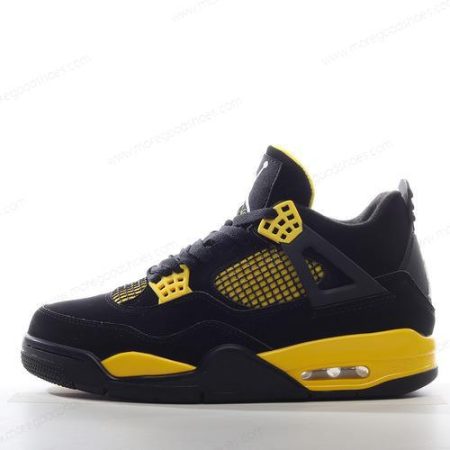 Cheap Shoes Nike Air Jordan 4 Retro ‘Black Tour Yellow’ 308497-008