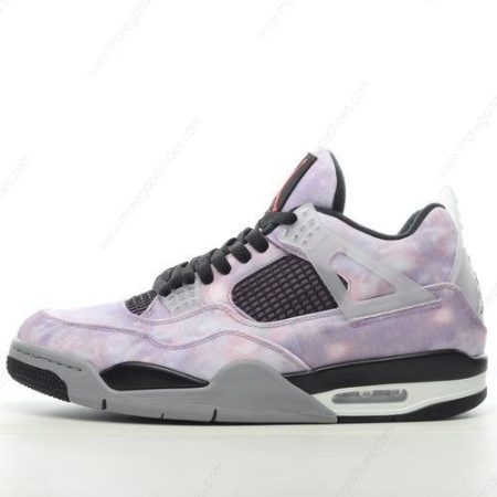 Cheap Shoes Nike Air Jordan 4 Retro ‘Purple Black Grey’ DH7138506