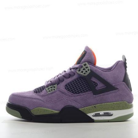Cheap Shoes Nike Air Jordan 4 Retro ‘Purple Green’ AQ9129-500