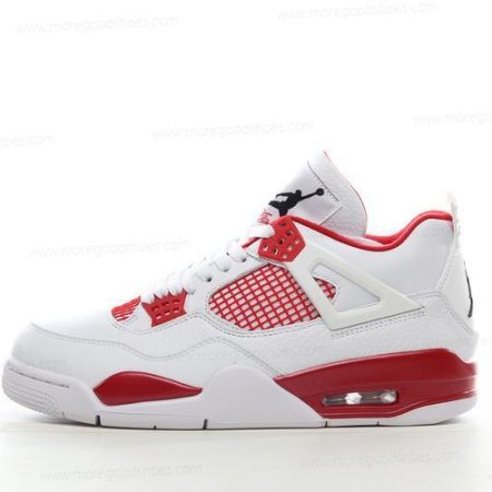 Cheap Shoes Nike Air Jordan 4 Retro ‘White Black Red’ 308497-106