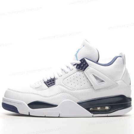 Cheap Shoes Nike Air Jordan 4 Retro ‘White Blue’ 314254-107