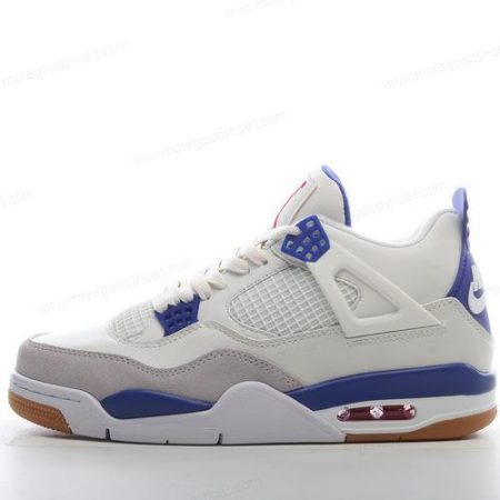 Cheap Shoes Nike Air Jordan 4 Retro ‘White Blue Grey’ DR5415-140