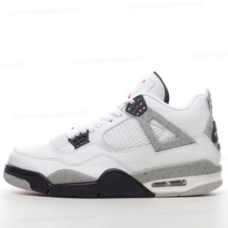 Cheap Shoes Nike Air Jordan 4 Retro ‘White Grey’ 836016-192