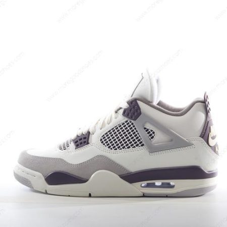 Cheap Shoes Nike Air Jordan 4 Retro ‘White Grey Brown’ FZ4810-001