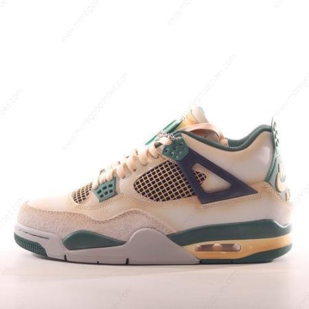 Cheap Shoes Nike Air Jordan 4 Retro ‘White Grey Green’ DC7770-106