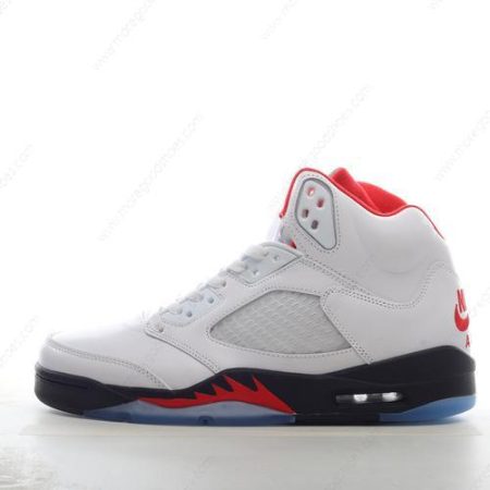Cheap Shoes Nike Air Jordan 5 Retro ‘White Red Black’ 440888-100