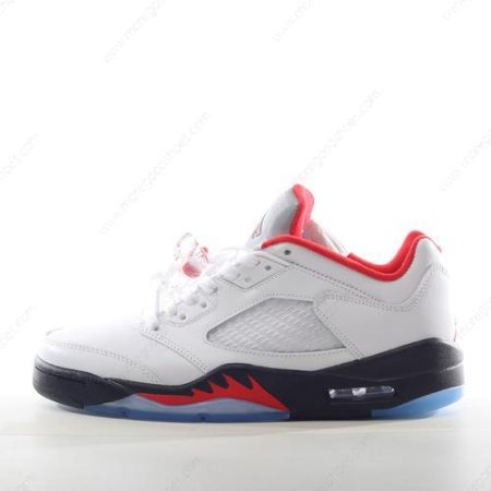 Cheap Shoes Nike Air Jordan 5 Retro ‘White Red Black Silver’ 440890-102