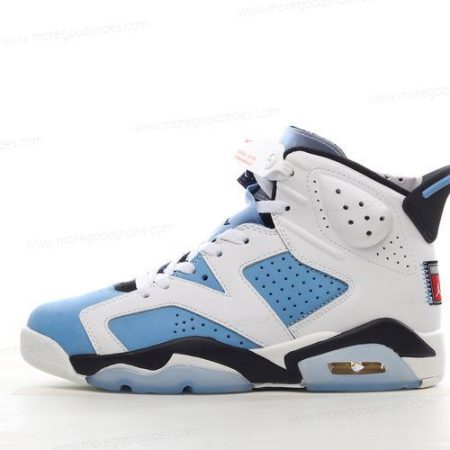 Cheap Shoes Nike Air Jordan 6 Retro ‘Blue White Black’ 384665-410