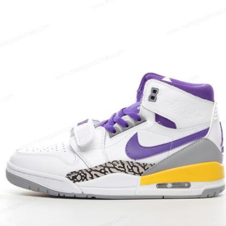 Cheap Shoes Nike Air Jordan Legacy 312 ‘White Purple Yellow’ AT4047-157