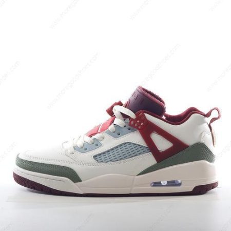Cheap Shoes Nike Air Jordan Spizike ‘Green Dark Red’ FJ6372-100