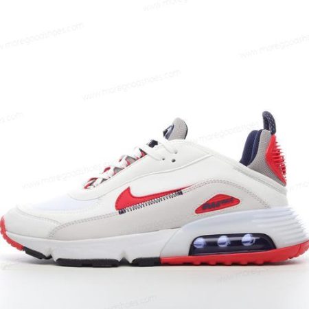 Cheap Shoes Nike Air Max 2090 ‘White Red Grey’ DH7708-100