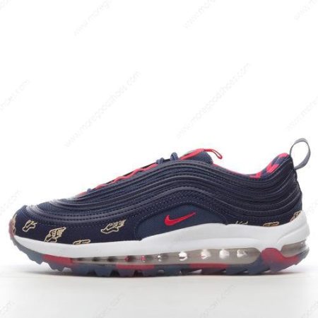 Cheap Shoes Nike Air Max 97 Golf NRG ‘Blue Gold White Red’ CK1220-400