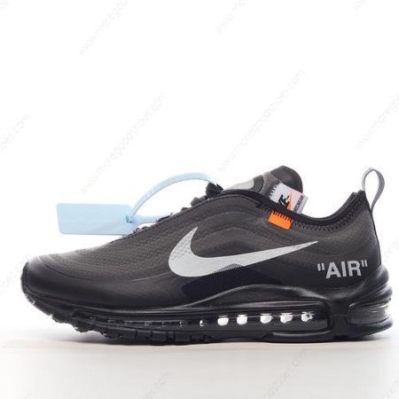 Cheap Shoes Nike Air Max 97 x Off-White ‘Black’ AJ4585-001