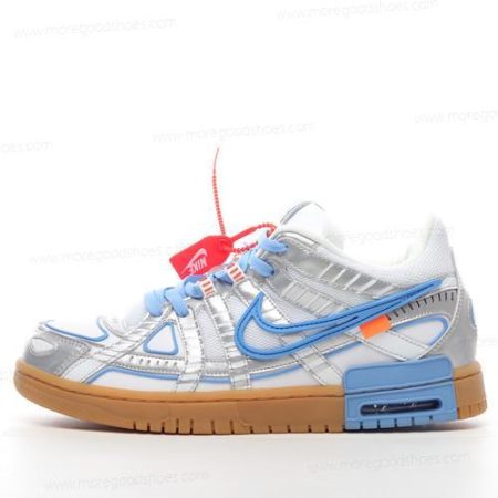 Cheap Shoes Nike Air Rubber Dunk Low ‘Blue White’ CW7410-100