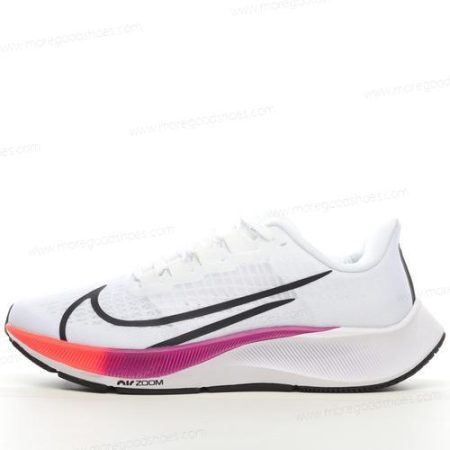 Cheap Shoes Nike Air Zoom Pegasus 37 ‘White Black Purple Orange’ BQ9646-103