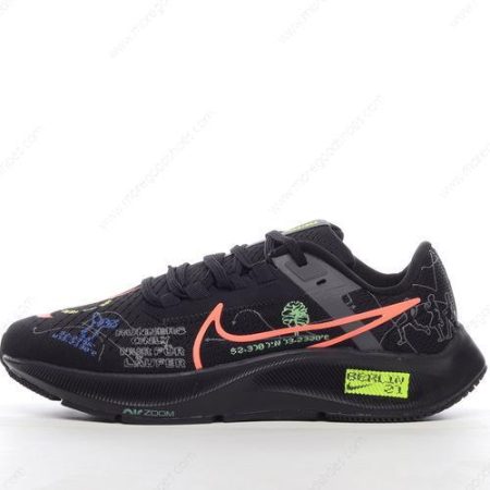 Cheap Shoes Nike Air Zoom Pegasus 38 ‘Black Green Orange’ DN9256-001