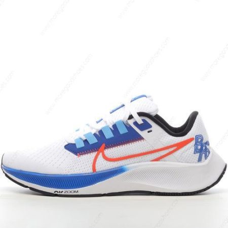 Cheap Shoes Nike Air Zoom Pegasus 38 ‘White Blue Orange’ DQ8575-100