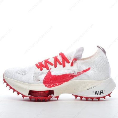 Cheap Shoes Nike Air Zoom Tempo Next Flyknit ‘White Black Red’ CV0697-100