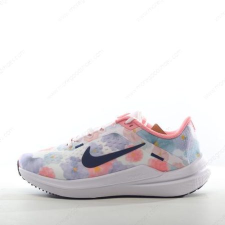 Cheap Shoes Nike Air Zoom Winflo 10 ‘White Blue Pink’