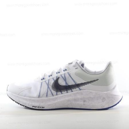 Cheap Shoes Nike Air Zoom Winflo 8 ‘White Black Blue’ CW3419-008