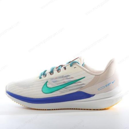Cheap Shoes Nike Air Zoom Winflo 9 Premium ‘White Blue Grey Green’ DV8997-100