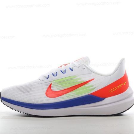 Cheap Shoes Nike Air Zoom Winflo 9 ‘White Blue Orange Green’ DX3355-100