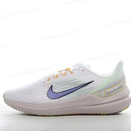 Cheap Shoes Nike Air Zoom Winflo 9 ‘White Green Blue’ DR8802-100