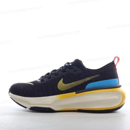 Cheap Shoes Nike Air ZoomX Invincible Run 3 ‘Black Yellow Blue’ DR2660-002