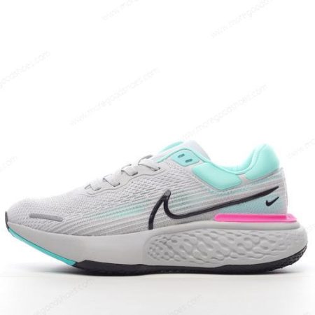 Cheap Shoes Nike Air ZoomX Invincible Run Flyknit ‘Grey Cyan Pink’ CT2228-003
