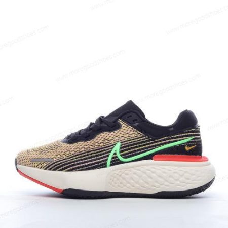 Cheap Shoes Nike Air ZoomX Invincible Run Flyknit ‘White Black Brown Green’ CT2228-108