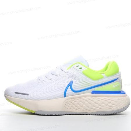 Cheap Shoes Nike Air ZoomX Invincible Run Flyknit ‘White Blue Green’ CT2228-101