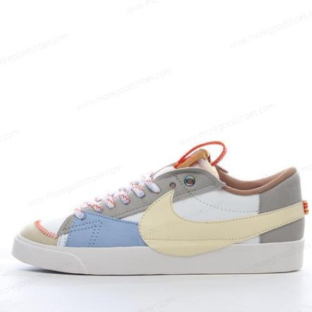 Cheap Shoes Nike Blazer Low 77 Jumbo ‘Orange Blue’ DX6043-171