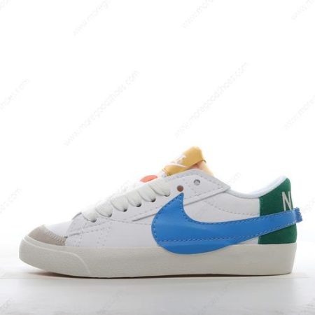 Cheap Shoes Nike Blazer Low 77 Jumbo ‘White Blue Red Green’ DQ1470-100