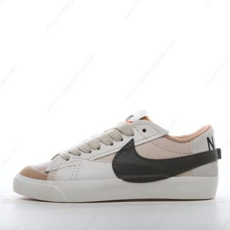 Cheap Shoes Nike Blazer Low 77 Jumbo ‘White Green Brown’ DQ1470-105