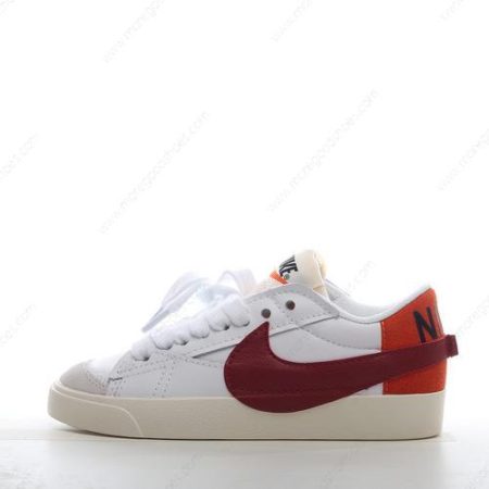 Cheap Shoes Nike Blazer Low 77 Jumbo ‘White Red’ DQ1470-104