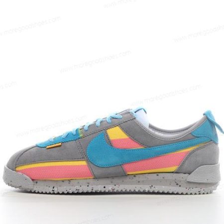 Cheap Shoes Nike Cortez ‘Grey Blue Pink Yellow’ DR1413-002