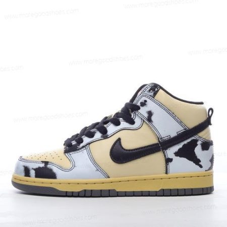 Cheap Shoes Nike Dunk High 1985 ‘Black Yellow’ DD9404-700