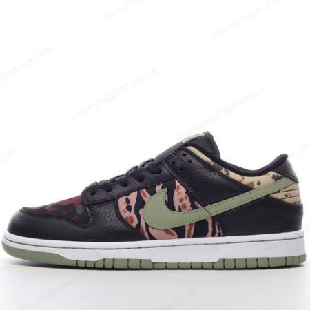 Cheap Shoes Nike Dunk Low ‘Black Green’ DH0957-001