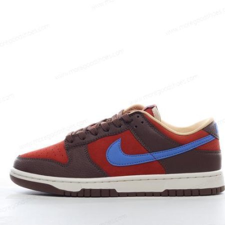 Cheap Shoes Nike Dunk Low Retro PRM ‘Brown Blue Red’ DR9704-200