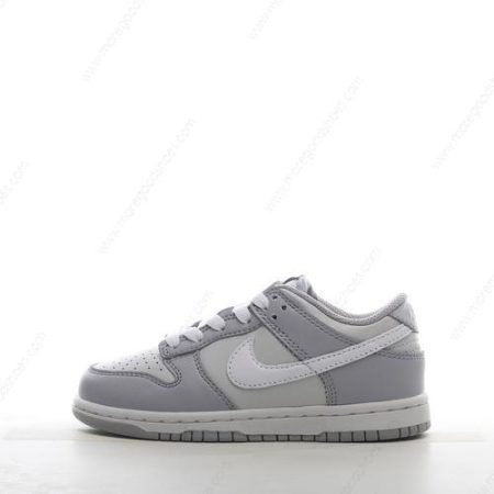 Cheap Shoes Nike Dunk Low SB GS Kids ‘Grey White’