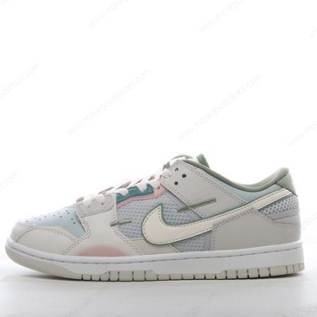 Cheap Shoes Nike Dunk Low Scrap ‘Green Grey White’ DM0802-001