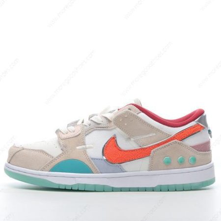 Cheap Shoes Nike Dunk Low Scrap ‘Orange White Grey’ DQ4975-181