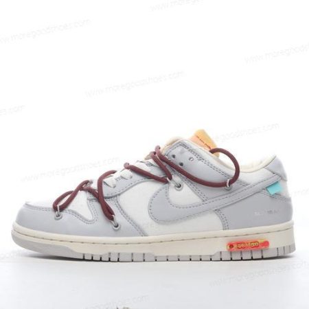 Cheap Shoes Nike Dunk Low x Off-White ‘Grey White’ DM1602-102