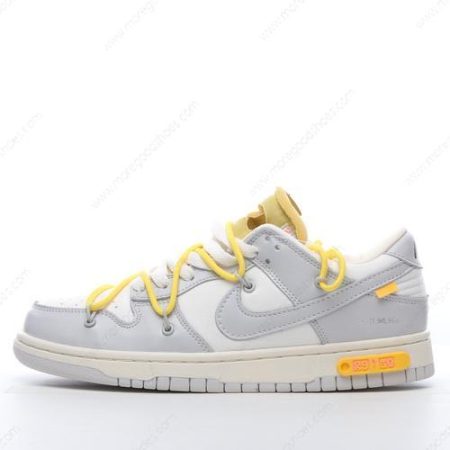 Cheap Shoes Nike Dunk Low x Off-White ‘Grey White’ DM1602-103
