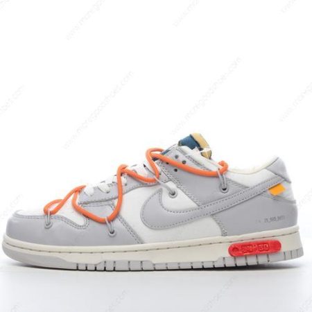 Cheap Shoes Nike Dunk Low x Off-White ‘Grey White’ DM1602-104