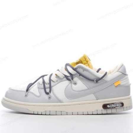 Cheap Shoes Nike Dunk Low x Off-White ‘Grey White’ DM1602-105