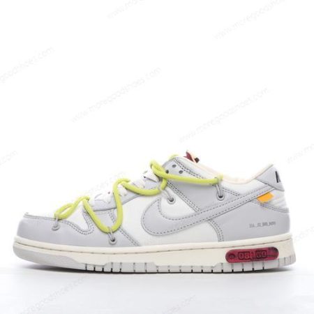 Cheap Shoes Nike Dunk Low x Off-White ‘Grey White’ DM1602-106