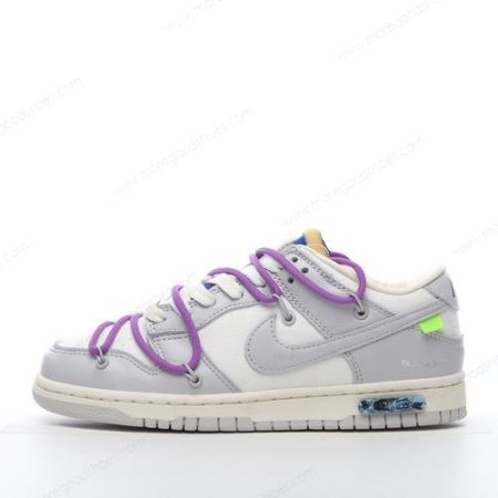Cheap Shoes Nike Dunk Low x Off-White ‘Grey White’ DM1602-107