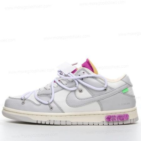 Cheap Shoes Nike Dunk Low x Off-White ‘Grey White’ DM1602-118